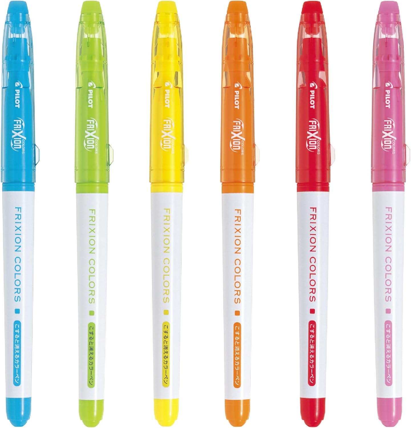 Pilot Frixion Colors Erasable 6-Colour Maker Pen Set