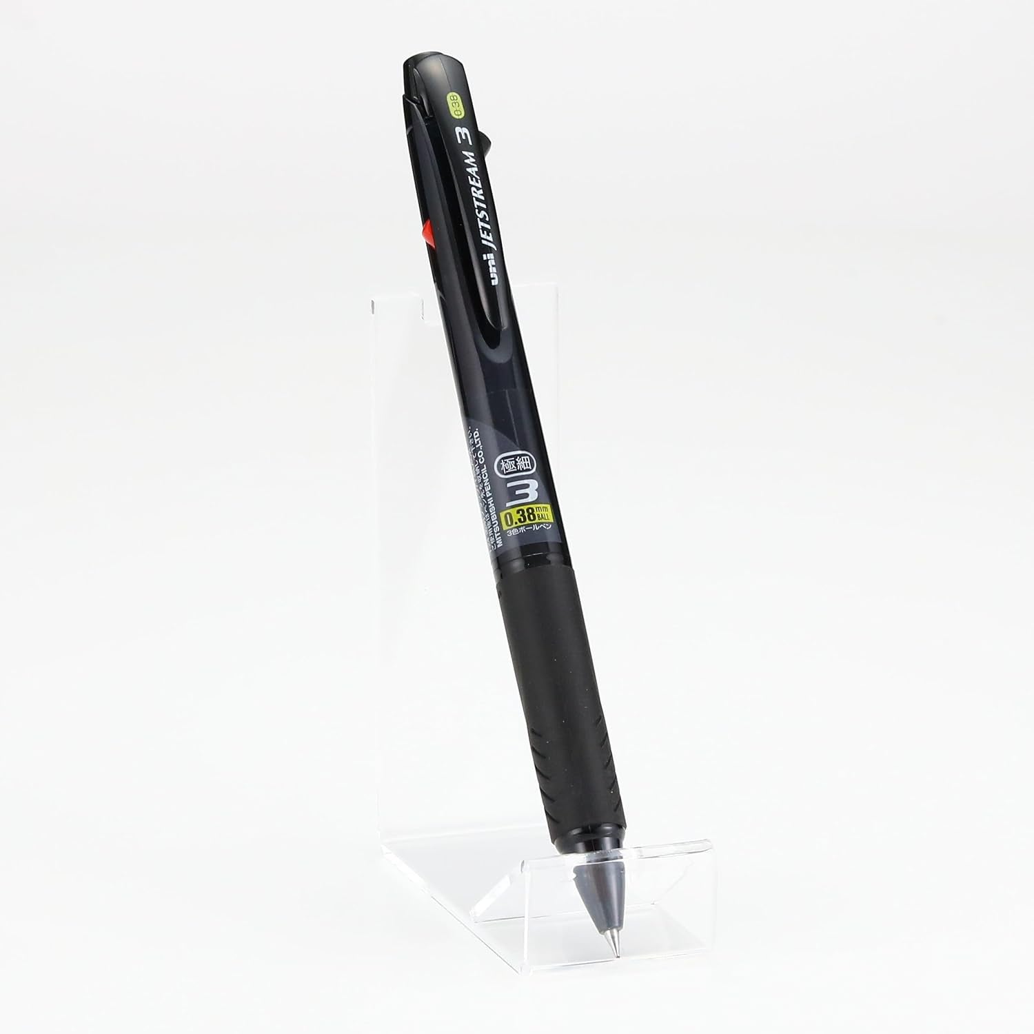 Uni Jetstream 3 0.38mm 3-Colour Black, Blue and Red Ink Ballpoint Pen