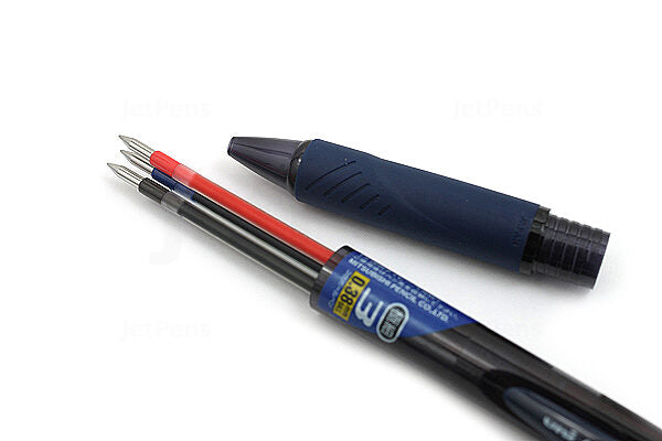 Uni Jetstream 3 0.38mm 3-Colour Black, Blue and Red Ink Ballpoint Pen