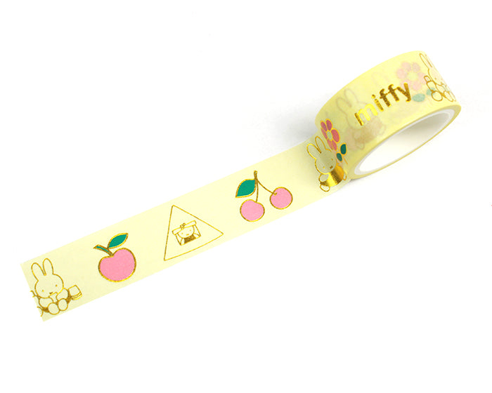 GreenFlash Miffy Gold Foil Masking Tape, 20mm x 5m