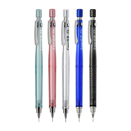 Pilot S3 S-Series Drafting Mechanical Pencil, 0.3 0.4 0.5 0.7 0.9mm (Pack of 5)