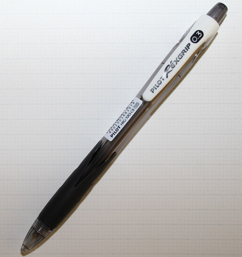 Pilot REXGRIP 0.3mm Ultra Fine Mechanical Pencil