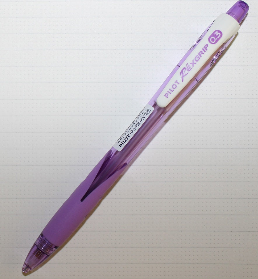 Pilot REXGRIP 0.3mm Ultra Fine Mechanical Pencil