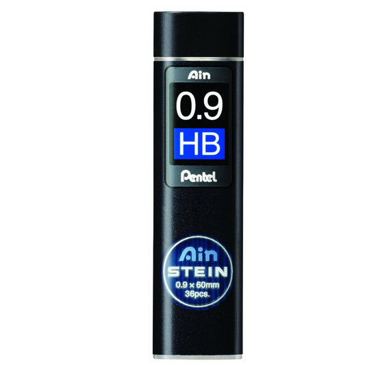 Pentel Ain Stein 0.9mm HB Refill Leads (36 leads per tube)