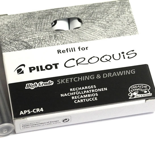 Pilot Croquis B Refill Leads (Pack of 6)
