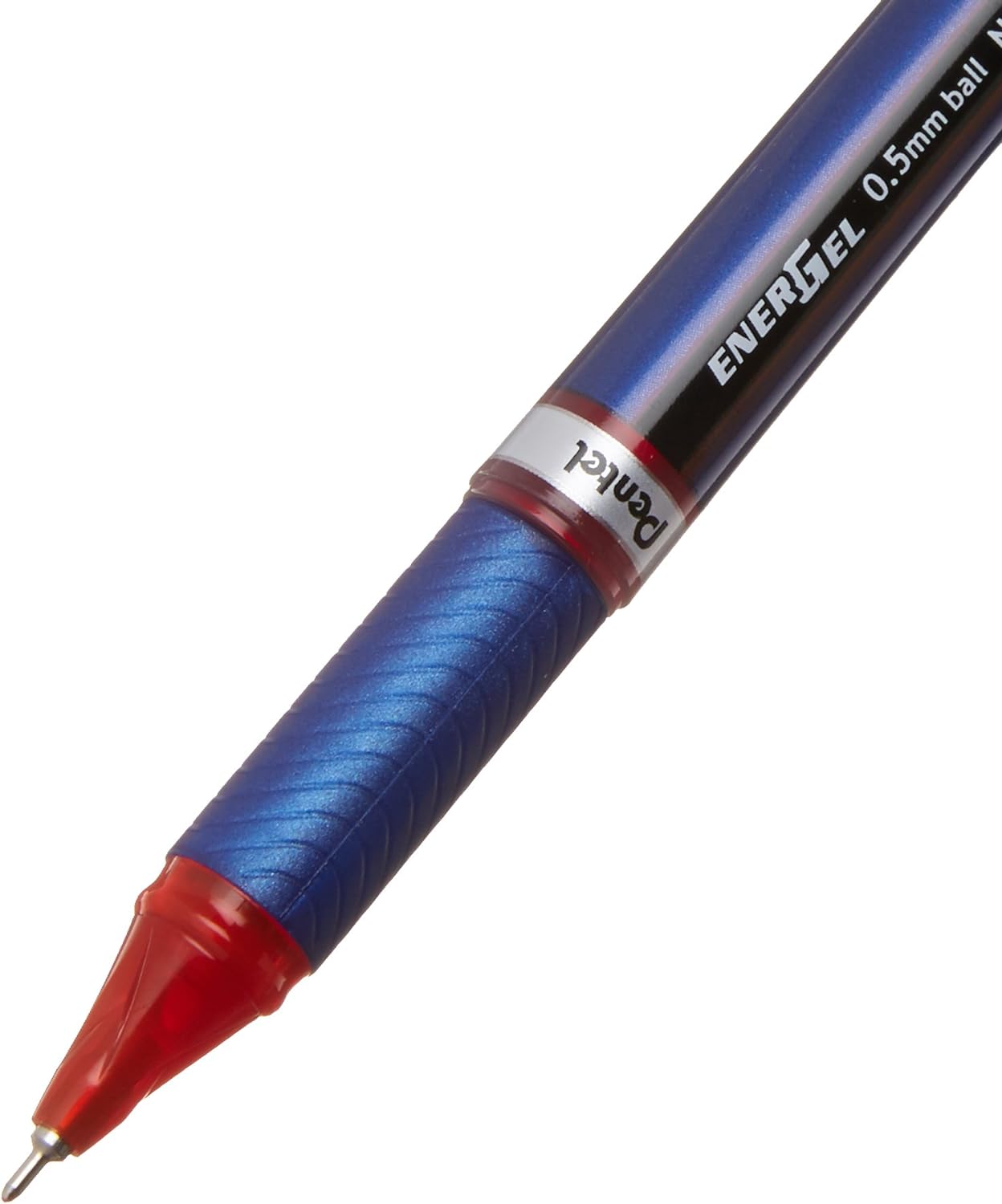 Pentel EnerGel 0.5mm Needle Point Liquid Gel Pen (Pack of 5)